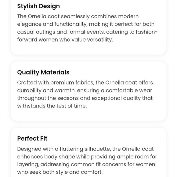 Soia & Kyo Ornella Lightweight Wrap Coat Ivory Belted Roll Tab Sleeve Size M - Picture 14 of 16